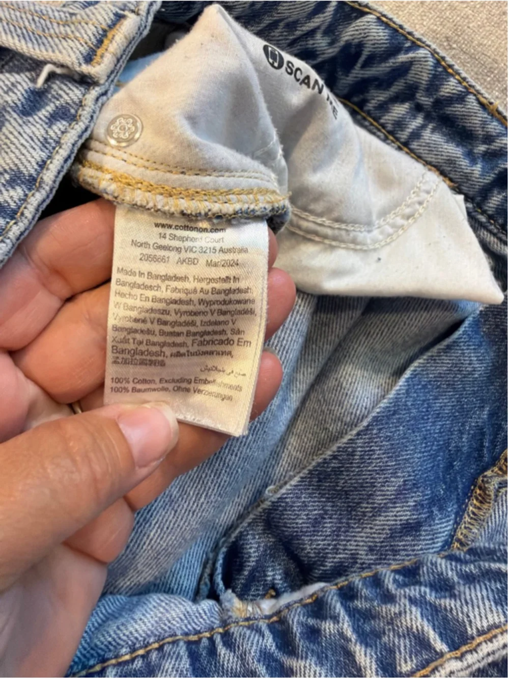 Cotton On Super Baggy jeans men’s size 34